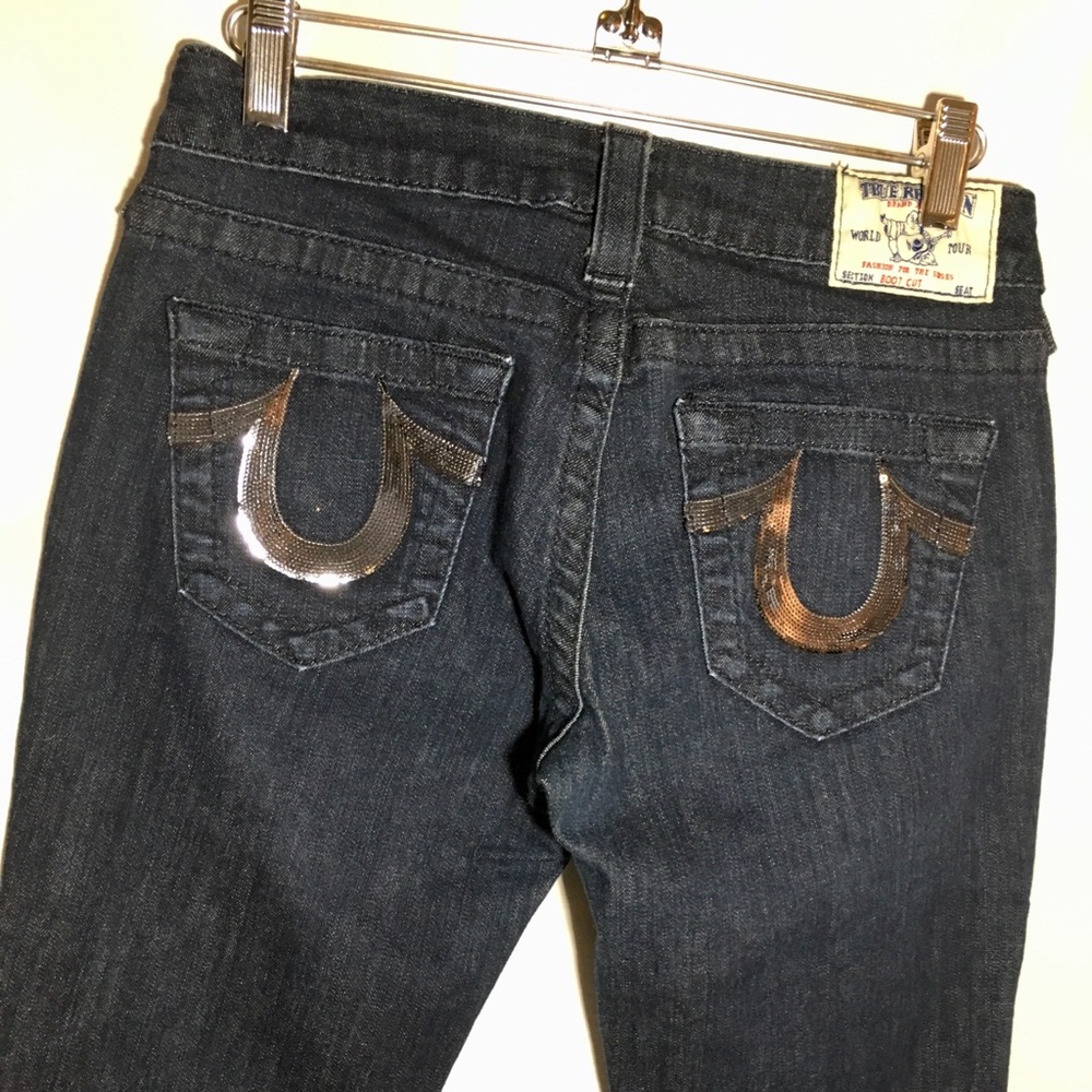Dark Blue True Religion Jeans Bootcut